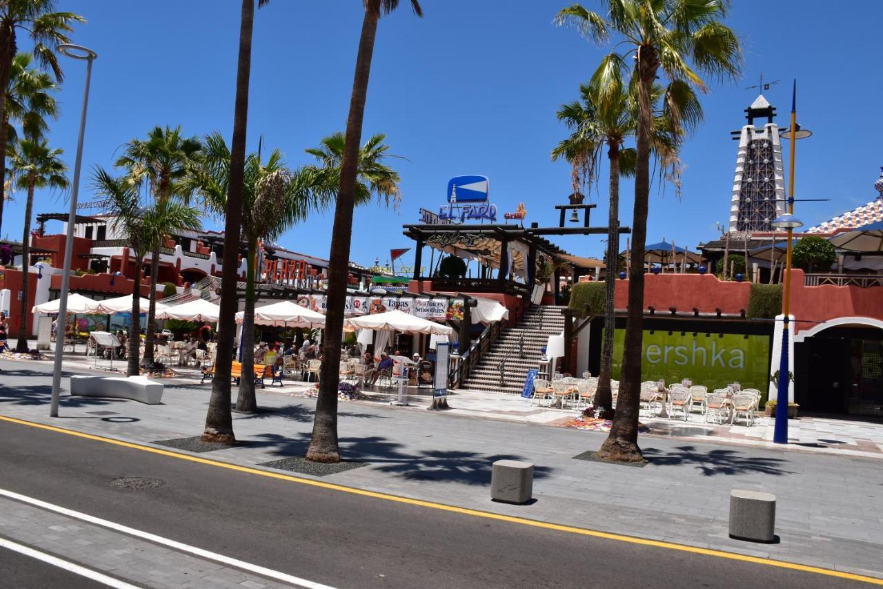 Studio Apartment No 1 Directly On The Beach And Sea, Terrace, Heated Pool, Wifi Playa de las Americas  Exterior photo